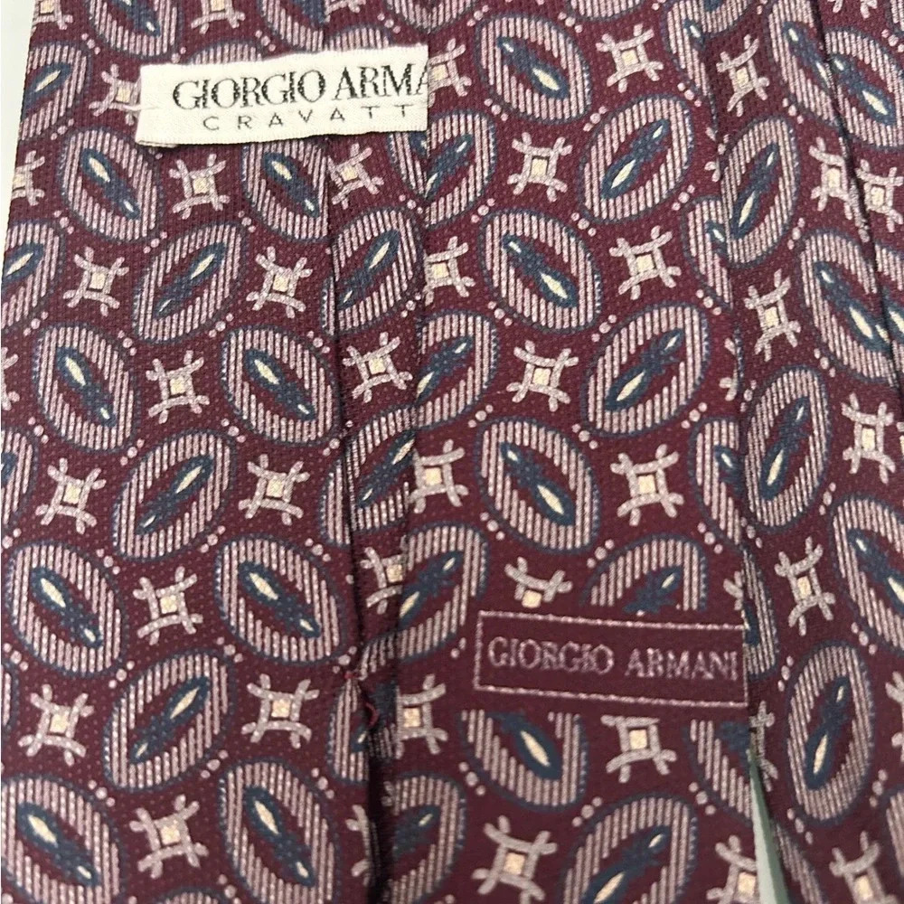 Giorgio Armani Cravatte Silk Necktie